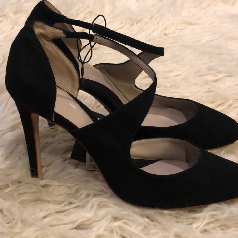 Zara Basic Collection Swede Heels - image 7